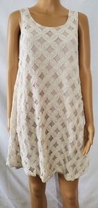 Jesse & J Cream Colored Boho Mini-Size Large